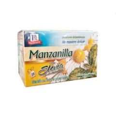 MANZANILLA CON STEVIA MCCORMICK 20 BOLSITAS