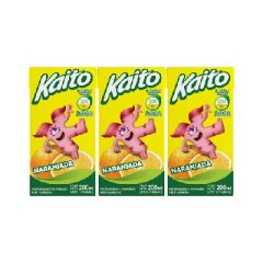 JUGO DE NARANJA KAITO UHT 3 PACK X 200ML
