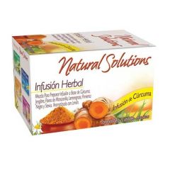 INFUSION DE CURCUMA NATURAL SOLUTIONS 20 BOLSITAS