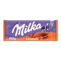CHOCOLATE MILKA CON CARAMELO 100G