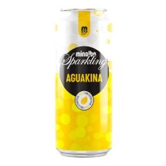 AGUAKINA MINALBA SPARKLING LATA DE 355ML