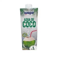 AGUA DE COCO WEPA TETRA PACK 1L