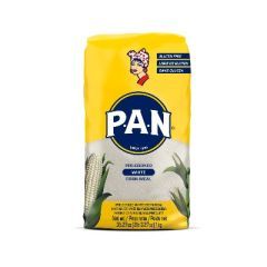 HARINA PAN MAIZ BLANCO GLUTEN FREE 1KG