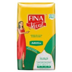 HARINA FINA DE MAIZ BLANCO AUTENTICA SIN GLUTEN 1KG