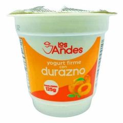 YOGUR FIRME DE DURAZNO LOS ANDES 125G
