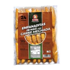 EMPANADITAS KTDRA DE MAIZ CON CARNE MECHADA 24UN