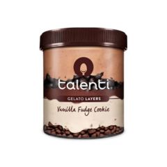 HELADO VAINILLA FUDGE COOKIE TALENTI 303,3G