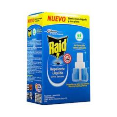 REPELENTE LIQUIDO RAID 45 NOCHES CON REPUESTO 32,9M