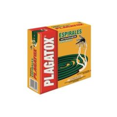 REPELENTE EN ESPIRAL PLAGATOX CAJA AMARILLA DE 10UN