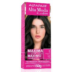 TINTE ALFAPARF KIT DE 150G CASTAÑO CLARO 5