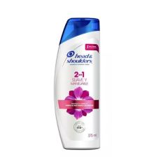 CHAMPU HEAD&SHOULDERS 2EN1 SUAVE Y MANEJABLE 375ML