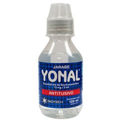 YONAL 15ML/5ML JARABE ANTITUSIVO X 120ML
