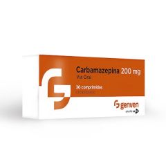 CARBAMAZEPINA GENVEN 200MG X 30 COMPRIMIDOS