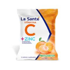 VIT C ZINC LA SANTE 500MG/15MG NAR 10 TM