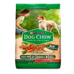 ALIMENTO PARA PERROS PURINA DOG CHOW SIN COLORANTES PARA ADULTOS