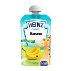 COLADO DE BANANA HEINZ EMPAQUE FLEXIBLE DE 113G